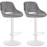 CLP Barhocker Milet 47 x 85 x 48 cm Dunkelgrau