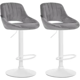 CLP Barhocker Milet 47 x 85 x 48 cm Dunkelgrau