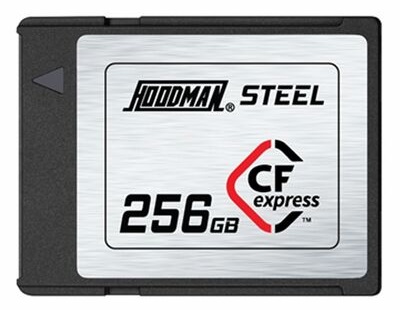 Hoodman CFExpress Type B, 1700MB/s Lesen, 1400MB/s Schreiben 256 GB