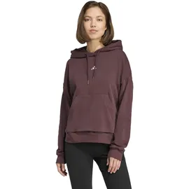 adidas Essentials Small Logo Feelcozy Hoodie, Damen - braun S
