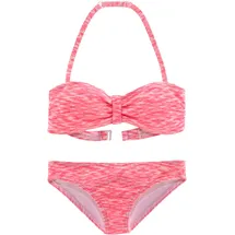 VENICE BEACH Bandeau-Bikini rot 134/140