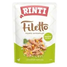 Rinti Filetto Jelly Ente & Gemüse 48 x 100 g