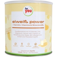 Strunz For You Eiweiß Power Vanille Pulver 750 g