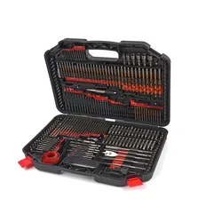 HBM 246 verpackt Bit-Set einschließlich Metall-Bohrer, Holz-Bohrer, Geschwindigkeit Bohrer und Lochsägen