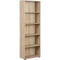 Interlink Parini 4 Aktenregal 60 x 30 x 180 cm braun