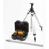 PLS HV2R Rotationslaser-Kit, rot, mit Stativ und Nivellierlatte
