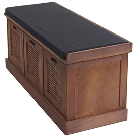 Mendler HWC-J49 47 x 110 x 40 cm braun / schwarz