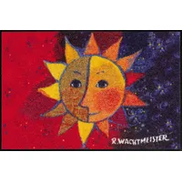SALONLOEWE Sole 50 x 75 cm Rot/Mehrfarbig