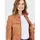 JCC Bikerjacke "Sirpa", Damen, Gr. 40, braun (schwarz cognac), Obermaterial: 100% Leder Lamm; Futter: 100% Polyester, Jacken