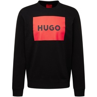 Hugo Sweatshirt 'Duragol', - Rot,Schwarz - M