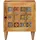 vidaXL Nachtschrank Natur 40 x 33,5 x 46 cm Beige