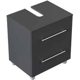 Posseik Waschbeckenunterschrank Mondial 55,0 x 63,0 x 41,6 cm Grau