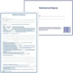 Avery Zweckform Vordruck-Satz Patientenverfügung A4 weiß