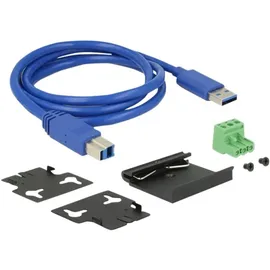 DeLock 63309 USB-Hub 4 x USB 3.0 Typ-A mit 15 kV ESD Schutz