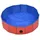 vidaXL Hundepool Faltbar Rot 80×20 cm PVC