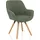 hjh living Polsterstuhl Scandi Soft Polyester salbei