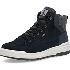 Rieker Schnürstiefel Damen Weiß/Dunkelblau 42
