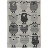 Natur Pur Natur Kids Kinderteppich 80 x 150 cm Grau
