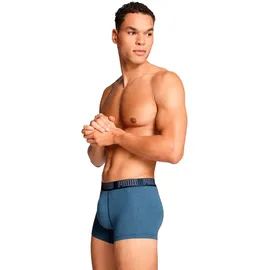 Puma Herren Everyday Unterhose Unterwäsche 2er Pack - Denim, XL