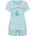 Pyjama blau/weiß 40/42