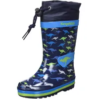 KangaROOS Jungen K-rain Gummistiefel, Dk Navy Kangaroo, 27 EU
