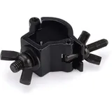 Riggatec Halbschelle - Halfcoupler klein Schwarz bis 10 kg (20 mm)