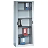 C+P Omnispace Rollladenschrank 80 x 42 x 198 cm grau