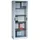 C+P Omnispace Rollladenschrank 80 x 42 x 198 cm grau