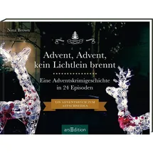 arsEdition Krimi-Adventskalender Advent, Advent, kein Lichtlein brennt