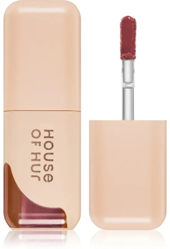 House of Hur Glowy Ampoule Tint langlebiger Lipgloss mit feuchtigkeitsspendender Wirkung Farbton 03 Dawn Pink 4.5 g