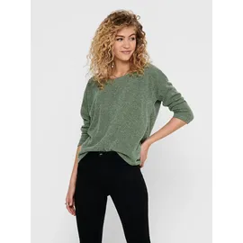 Only 3/4-Arm-Shirt ONLALBA 3/4 TOP JRS NOOS Grau/Grün XL