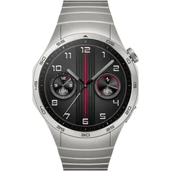 Huawei Watch GT 4 - 46 mm - Edelstahl - intelligente Uhr mit Riemen - Handgelenk