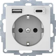 Berker USB-Steckdose 3 St. Weiß