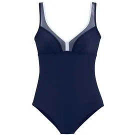 LASCANA Badeanzug Damen Blau 40 Cup E