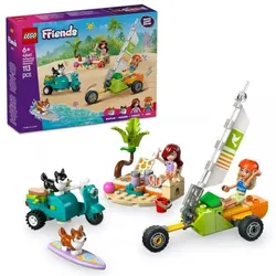 LEGO® Friends - Abenteuer mit Hunden beim Surfen und Rollerfahren 42641