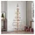 vidaXL Weihnachtsbaum Holz zum Schmücken Braun 180 cm