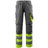 Mascot Leeds Arbeitshose Gr. 82C45 dunkelanthrazit/hi-vis gelb