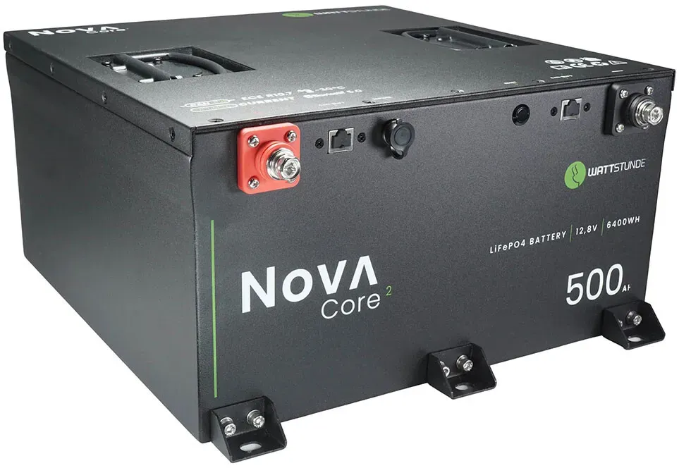 WATTSTUNDE NOVA Core 2 500Ah Batterie LiFePO4 12,8V