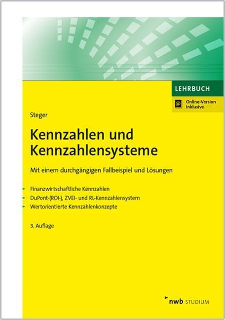 Kennzahlen Und Kennzahlensysteme - Johann Steger  Kartoniert (TB)