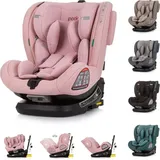 Chipolino Kindersitz Peak i-Size (40 - 150 cm) Isofix, SPS, drehbar, verstellbar rosa