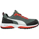 Puma Speed Green Low S1P ESD Sicherheitshalbschuh Schuhgröße (EU): 47 Grau, Rot, Weiß 1 Paar