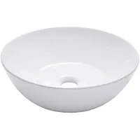 Schöner Wohnen Aufsatz-Waschbecken Beco 38 cm Weiß