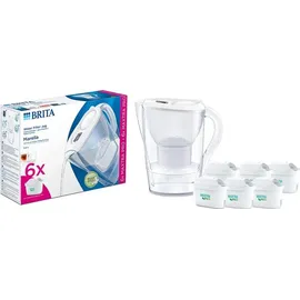 Brita Marella Cool weiß 2,4L + 6 Maxtra Pro All-In-1