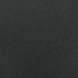 vidaXL Sessel mit Fußhocker Dunkelgrau Stoff