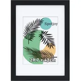 Haak Bilderrahmen Klassik Schwarz 29,7x42 cm 1 St.