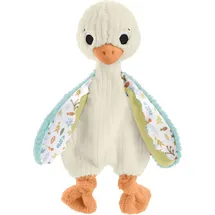 Fisher-Price Schmusegans 25 cm Blau/Orange/Weiß