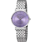REGENT Damen Armbanduhr Analog Metallarmband D2URF1491 - Silber
