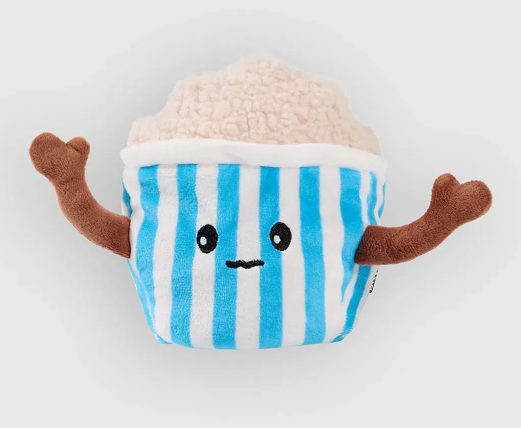 bitten Salty Hot Popcorn Heatable Animal Pillow mulitcolor Gr. Uni