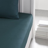 Today Essential Spannbettlaken, 160 x 200 cm, für Doppelbett, 100% Baumwolle, einfarbig