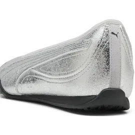 Puma Damen Catch Metallic Whisper Ballerinas 40, Silver Black Metallic - 40 EU